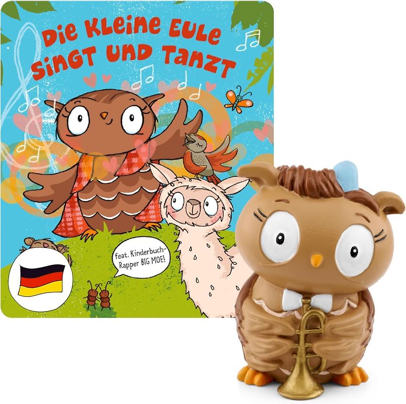 Tonies®: Die Eule mit der Beule – Die kleine Eule singt und Tanzt. Das 2. Liederalbum