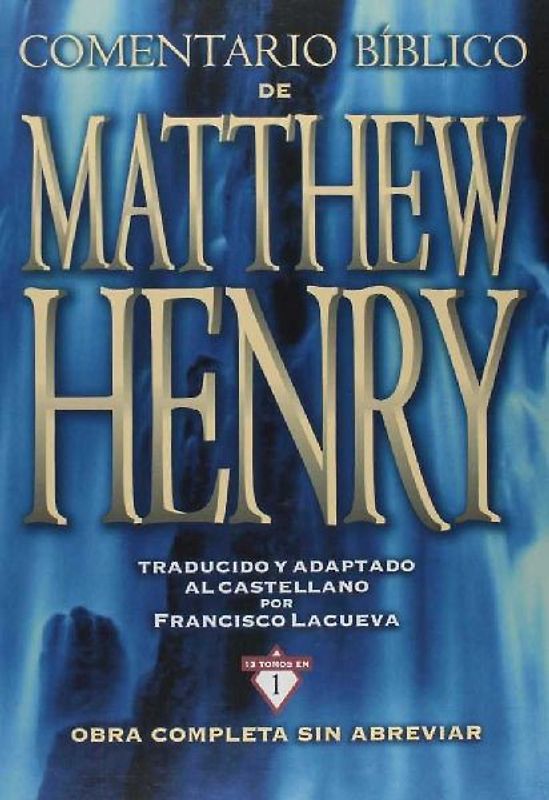 Comentario Bíblico Matthew Henry