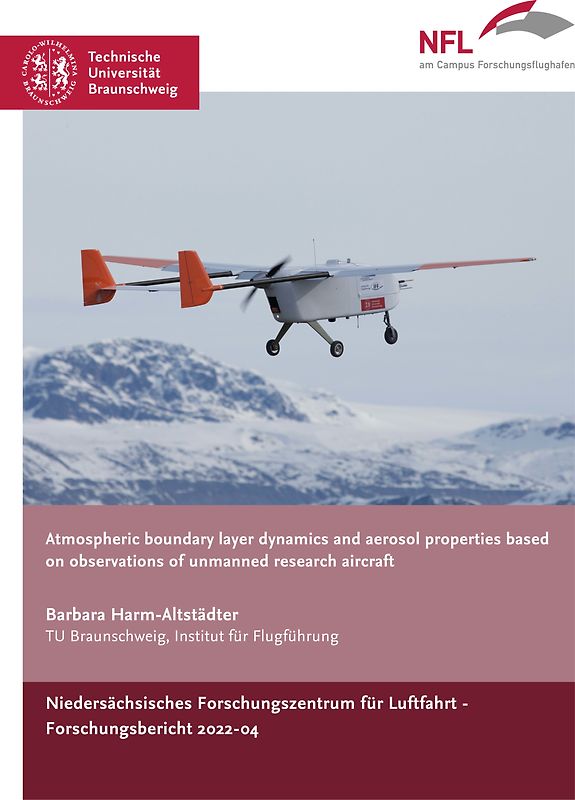 Atmospheric boundary layer dynamics and aerosol properties based on observations of unmanned research aircraft