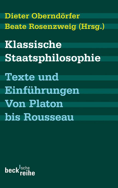 Klassische Staatsphilosophie