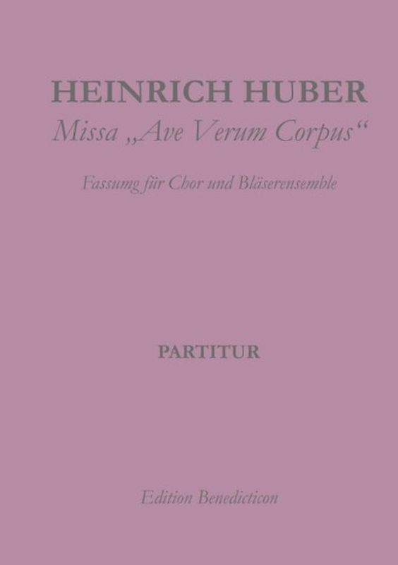 Missa Ave Verum Corpus