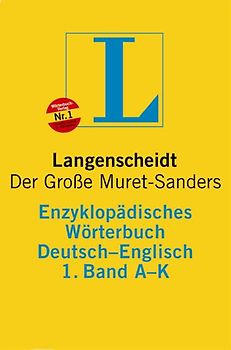 Langenscheidt Enzyklopädisches Wörterbuch Englisch - Buch, 1. Band A-K