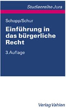 Einführung in das bürgerliche Recht