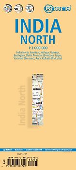 India North, Nordindien, Borch Map