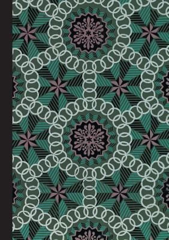 Carnet Ligné Motif Rosaces, Papier Peint 18e