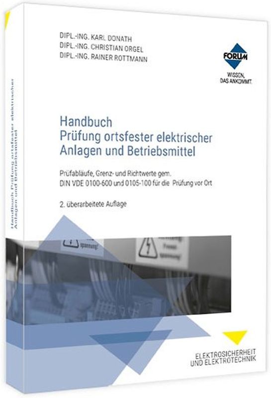 Handbuch Prüfung ortsfester elektrischer Anlagen und Betriebsmittel