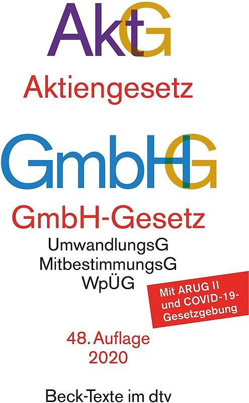 Aktiengesetz, GmbH-Gesetz