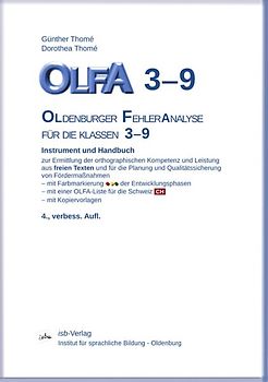 OLFA 3-9+: Oldenburger Fehleranalyse für die Klassen 3-9 und darüber