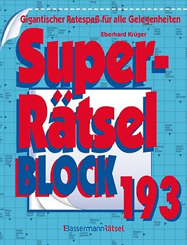 Superrätselblock 193 (5 Exemplare à 4,99 €)
