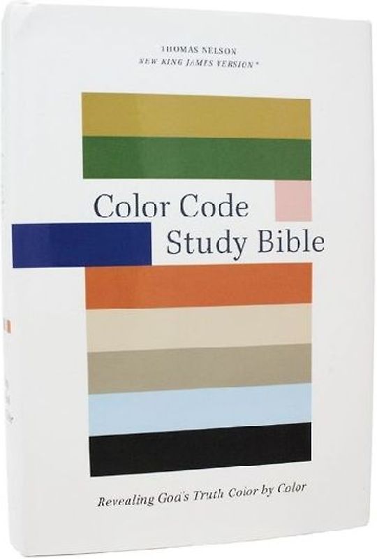 Color Code Study Bible, Revealing God's Truth Color by Color (Nkjv, Hardcover, Red Letter)