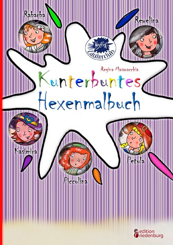 Kunterbuntes Hexenmalbuch