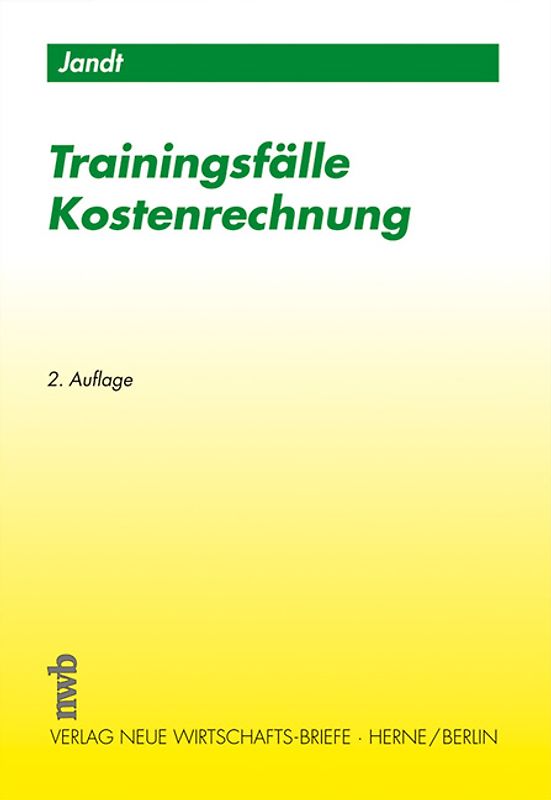 Trainingsfälle Kostenrechnung