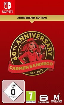 Carmen Sandiego: 40th Anniversary Edition Nintendo Switch