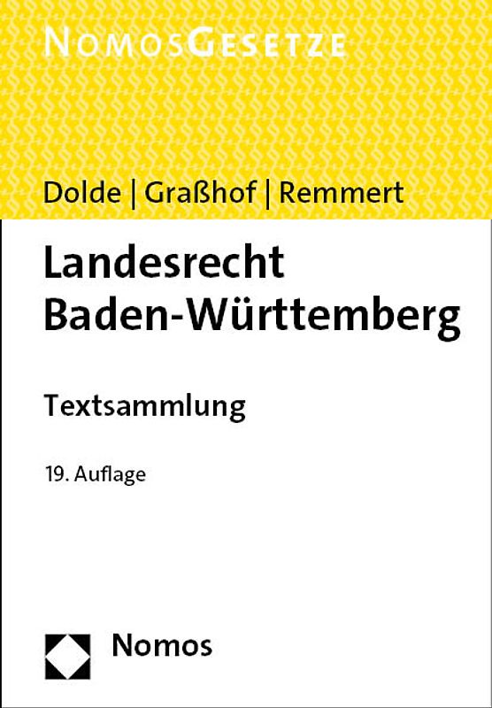 Landesrecht Baden-Württemberg