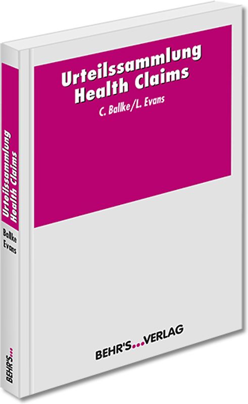Urteilssammlung Health Claims