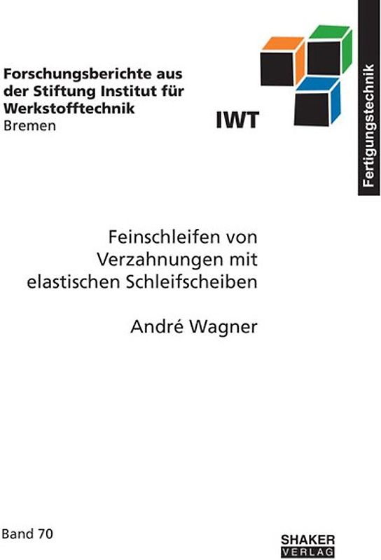 Feinschleifen von Verzahnungen mit elastischen Schleifscheiben