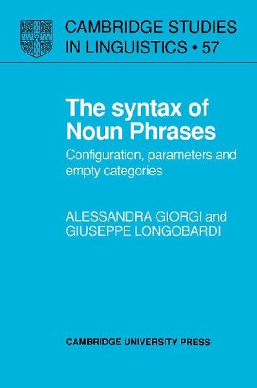 The Syntax of Noun Phrases
