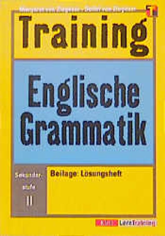 Training Englische Grammatik