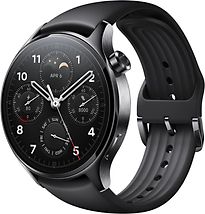 Image of Xiaomi Watch S1 Pro 46 mm zwart met silicone bandje zwart [wifi] (Refurbished)