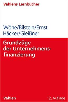 Grundzüge der Unternehmensfinanzierung