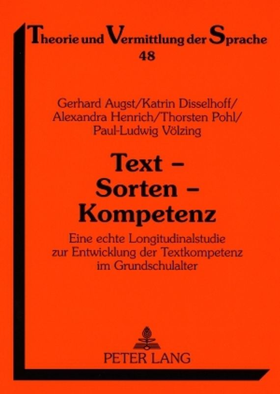 Text – Sorten – Kompetenz