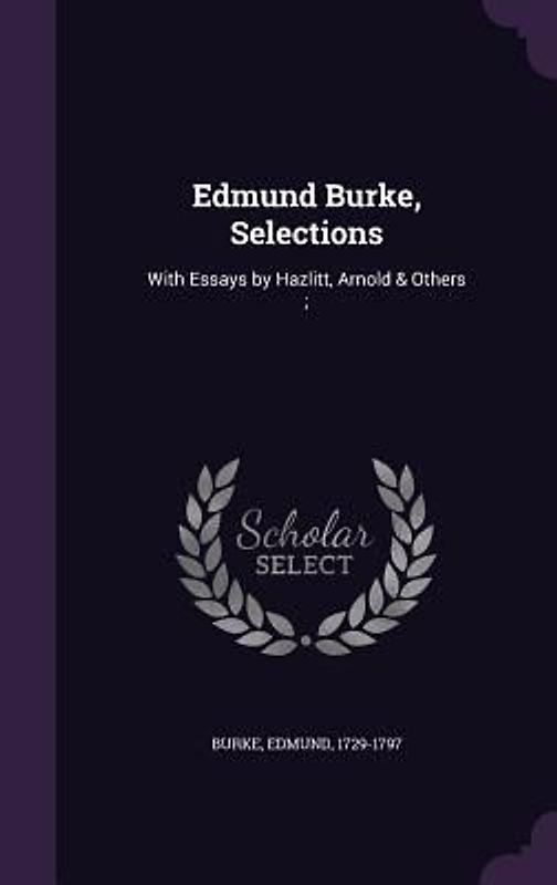 Edmund Burke, Selections