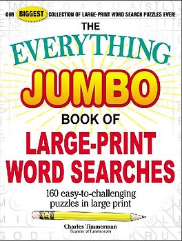 The Everything Jumbo Book of Large-Print Word Searches