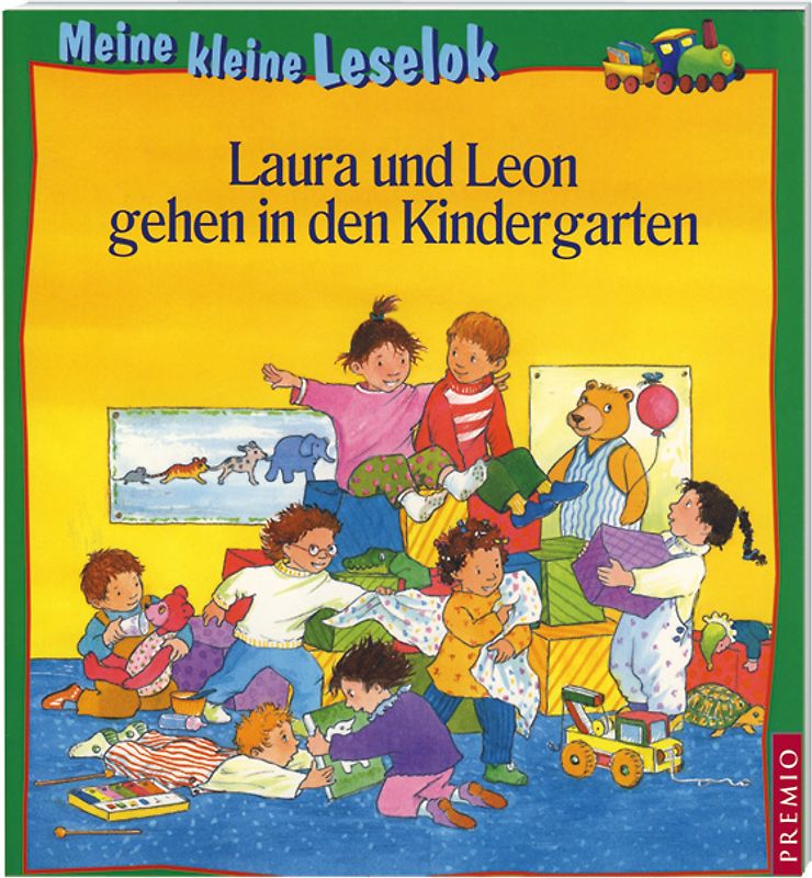 Meine kleine Leselok: Laura und Leon gehen in den Kindergarten