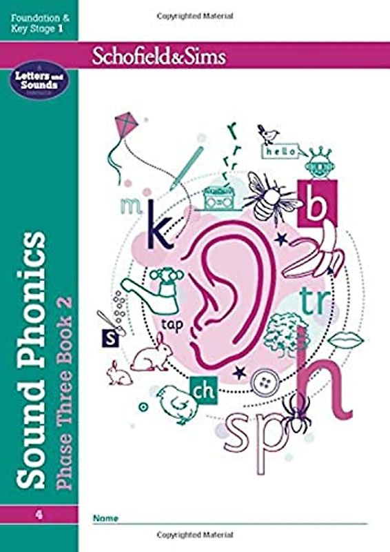 Sound Phonics Phase Three Book 2: EYFS/KS1, Ages 4-6