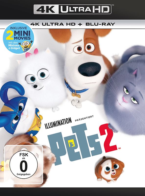 Pets 2 [inkl. Blu-ray] 4K Ultra HD Blu-ray