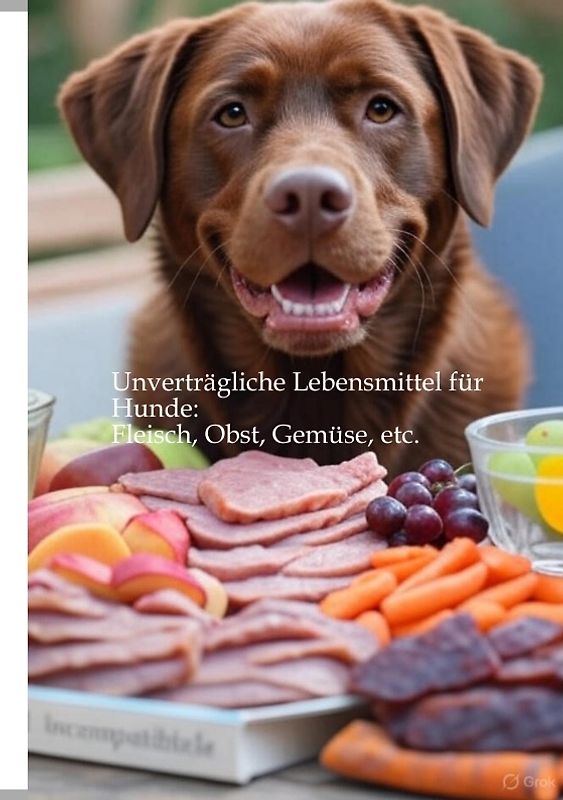 Unverträgliche Lebensmittel für Hunde: