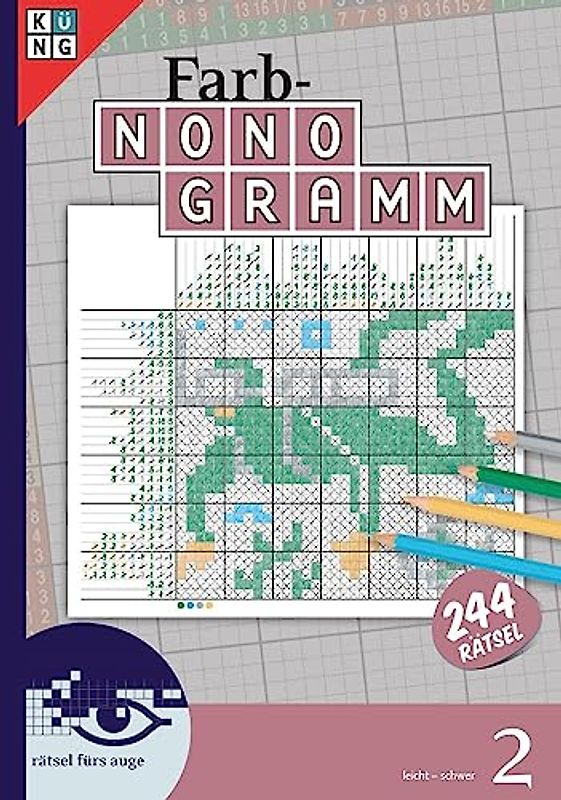 Rätselbuch Farb Nonogramm 2