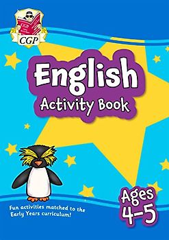 English Activity Book for Ages 4-5 (Reception) (CGP Reception Activity Books and Cards)