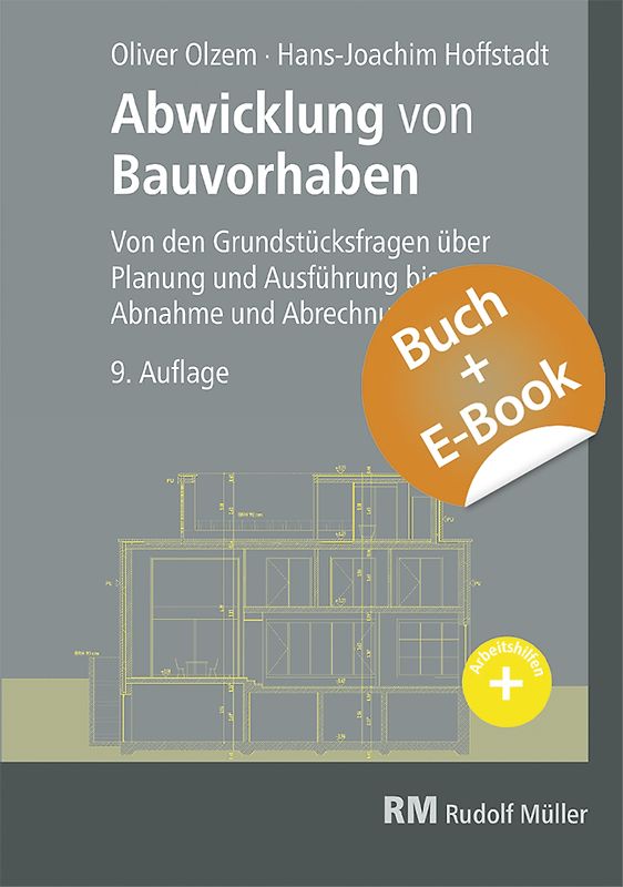 Abwicklung von Bauvorhaben mit E-Book (PDF)