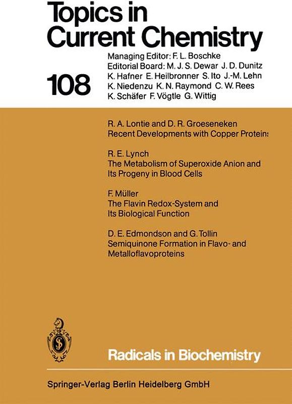 Radicals in Biochemistry