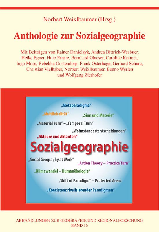 Anthologie zur Sozialgeographie