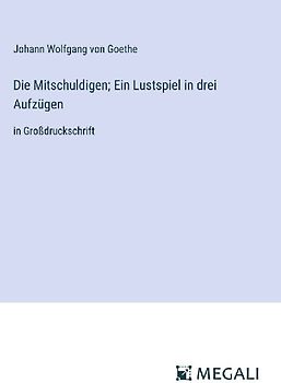Die Mitschuldigen; Ein Lustspiel in drei Aufzügen