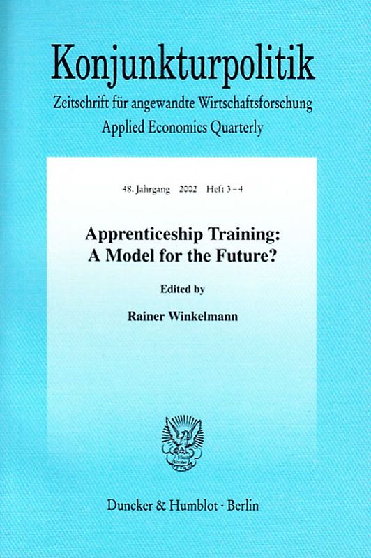 Apprenticeship Training: A Model for the Future?
