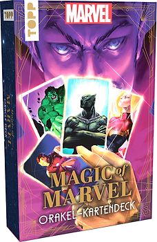 Magic of MARVEL Orakel-Kartendeck. Ein Blick in die Zukunft mit den Original MARVEL-Superhelden wie Spider-Man, Deadpool oder Wolverine