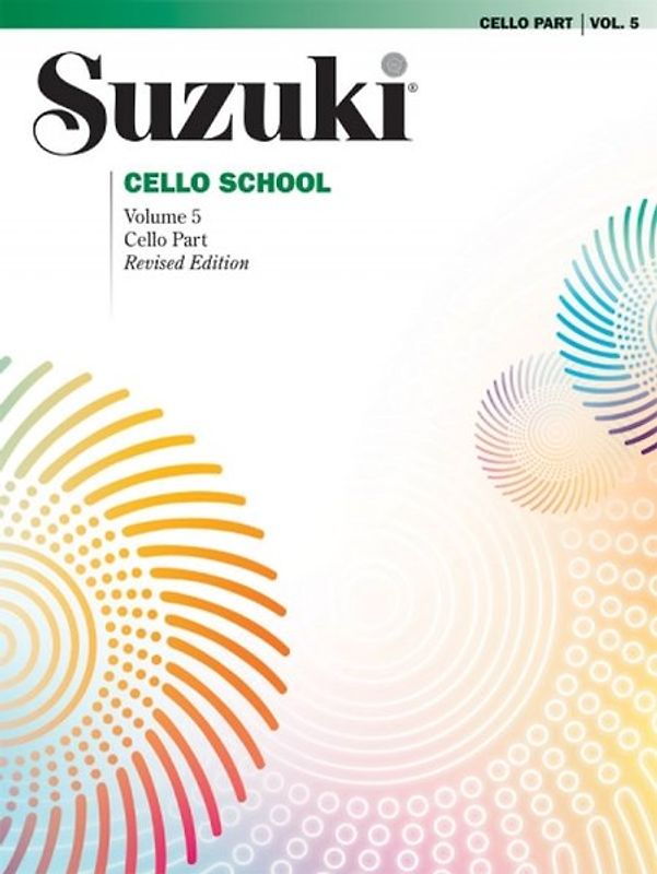 Suzuki Cello School Cello Part, Volume 5 (Revised)