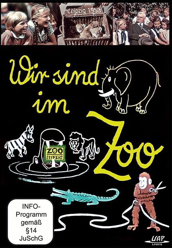 Wir sind im Zoo DVD
