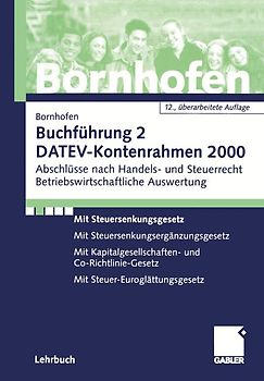 Buchführung 2 DATEV-Kontenrahmen 2000