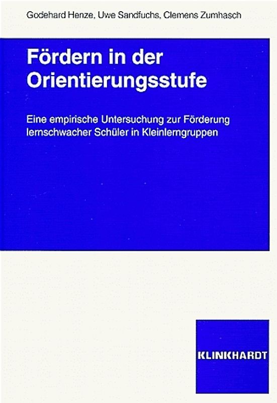 Fördern in der Orientierungsstufe