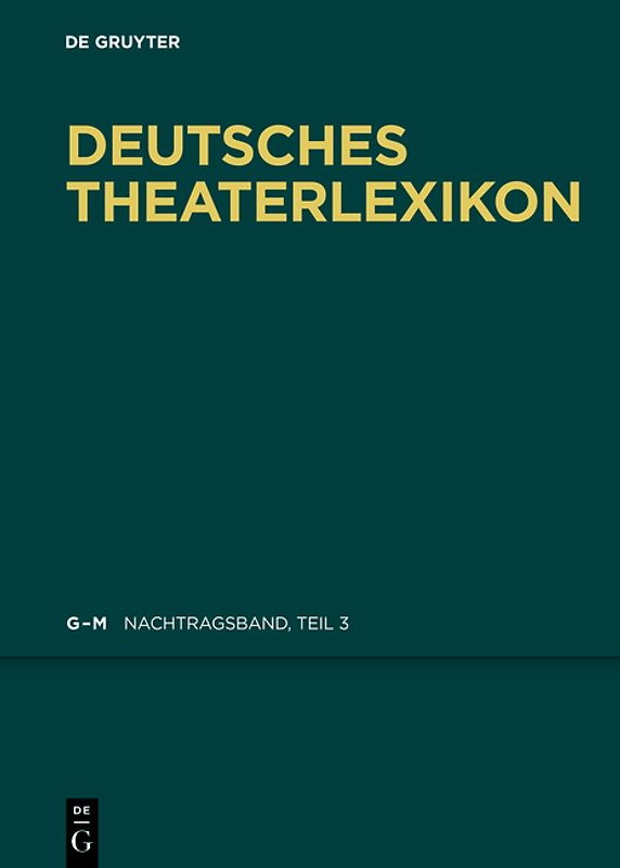 Deutsches Theater-Lexikon / K - L