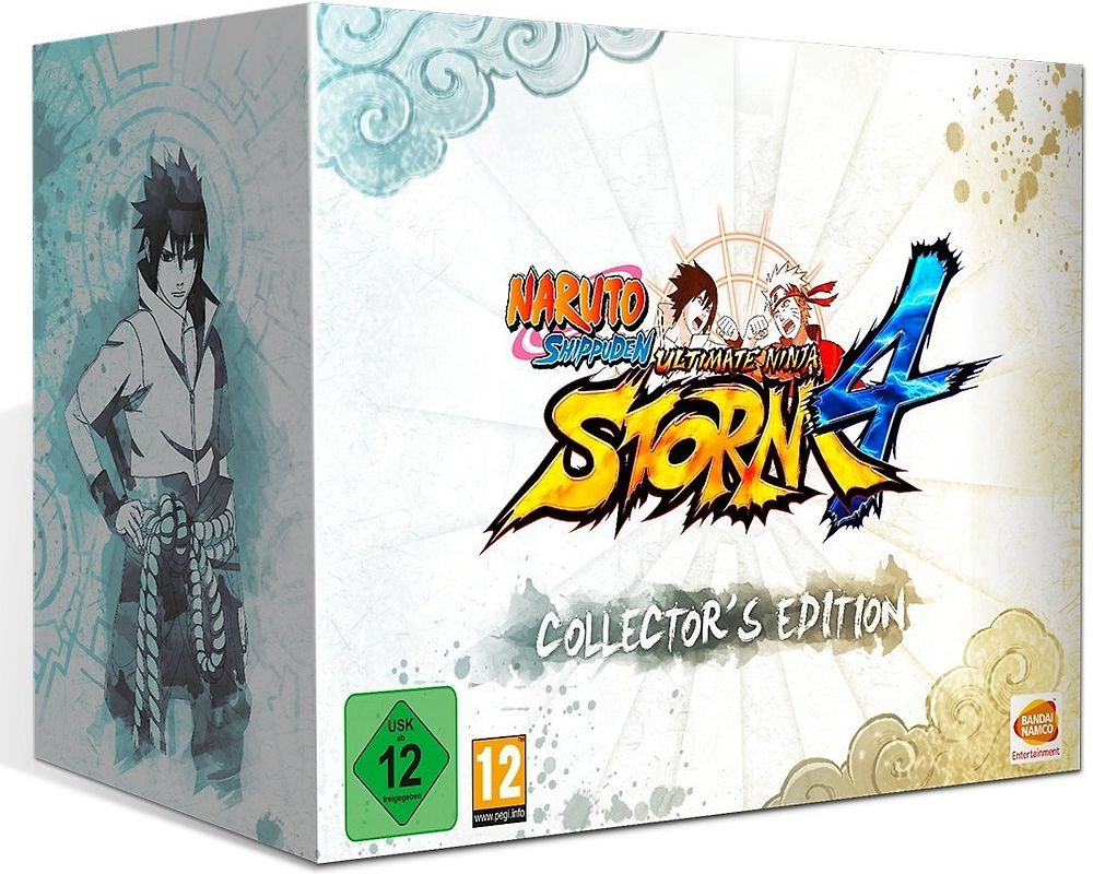 Naruto Shippuden: Utlimate Ninja Storm 4 [Collectors Edition inkl. Steelbook, Sasuke Metal Plate, Naruto Figur, Artbook] PlayStation 4