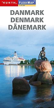 KUNTH FlexiMap Magnum Dänemark 1:350000
