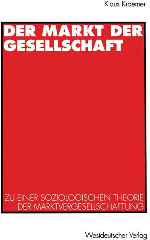 Der Markt der Gesellschaft