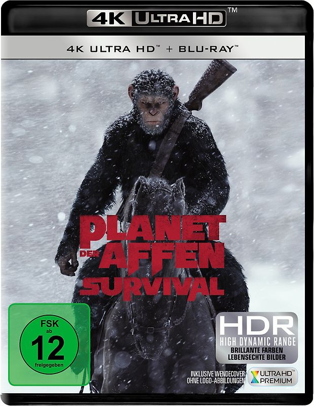Planet der Affen: Survival [inkl. Blu-ray] 4K Ultra HD Blu-ray