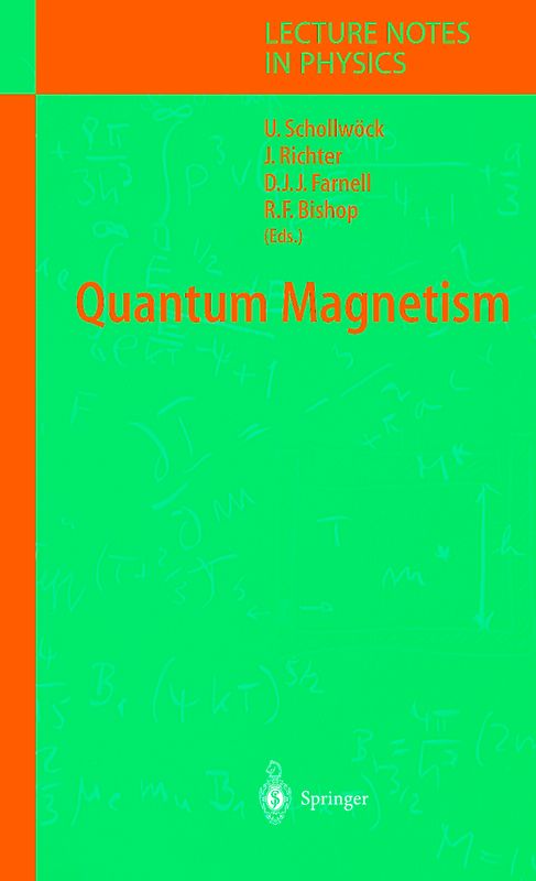 Quantum Magnetism