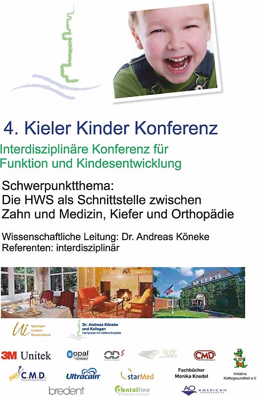 4. Kieler Kinder Konferenz Interdisziplinäre Konferenz für Funktion und Kindesentwicklung
